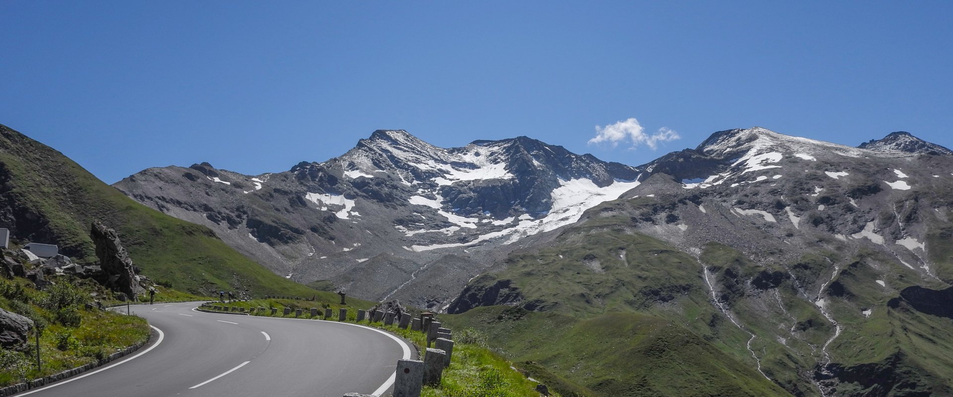 Grossglockner Hochalpenstrasse in Salzburgerland